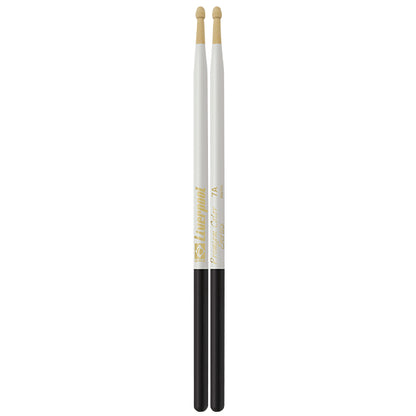 Liverpool Drumstick Premium Color Series Marfim Wood Tip Branca Drum Stick - PC 5AMB 7AMB