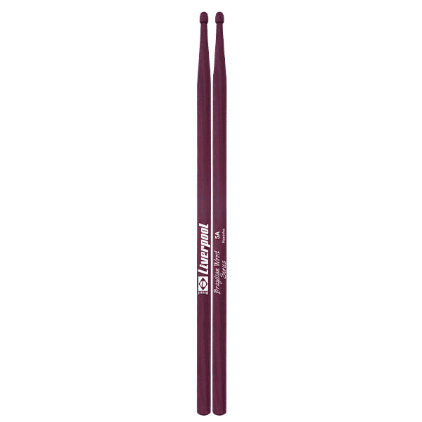 Liverpool Drumstick Brazillian Roxinho Wood Series Wood Tip Drum Stick - BW 5AM 7AM