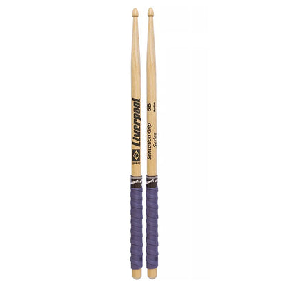 Liverpool Drumstick Sensation Grip Series Marfim Wood Tip Drum Stick - EVA 5AM 5BM 7AM
