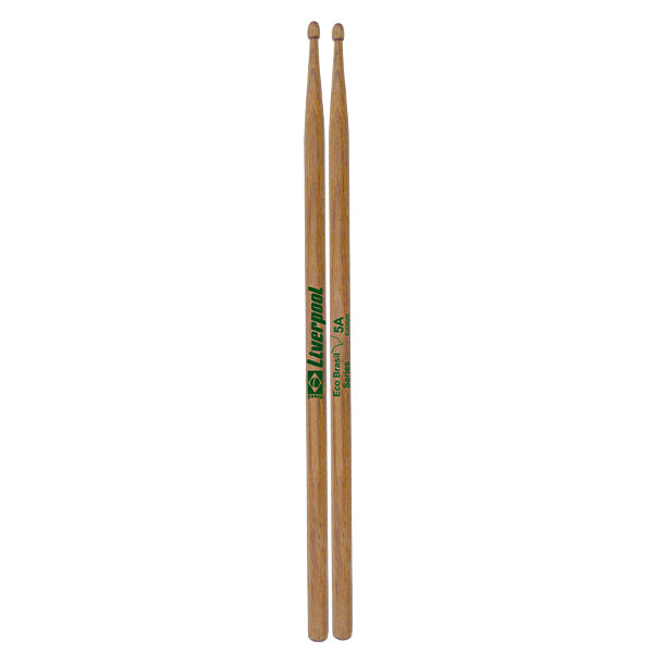 Liverpool Drumstick Eco Brasil Series Eucalyptus Wood Tip Drum Stick - LEBRA 5A 7A