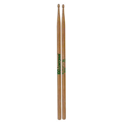 Liverpool Drumstick Eco Brasil Series Eucalyptus Wood Tip Drum Stick - LEBRA 5A 7A