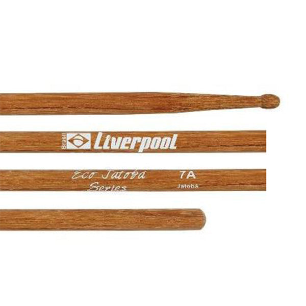 Liverpool Drumstick Eco Jatoba Wood Tip Series Drum Stick - EJ 5AM 5BM 7AM