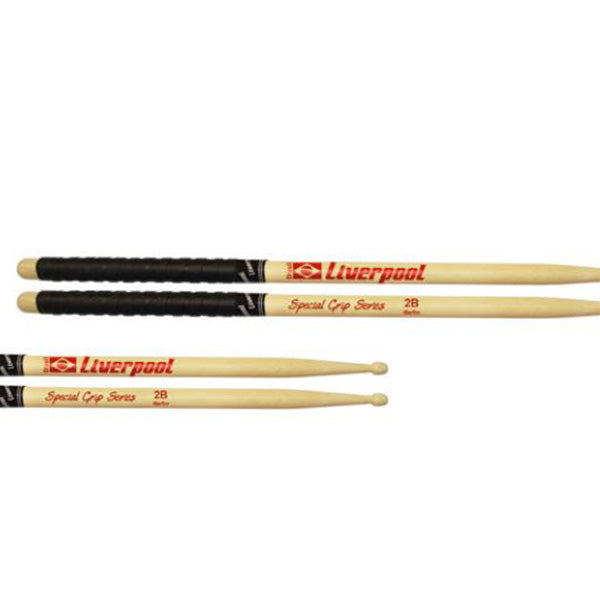 Liverpool Drumstick Special Grip Series Marfim Wood Tip Drum Stick - SG 2BM 5BM 5AM 7AM