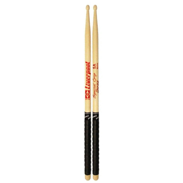 Liverpool Drumstick Special Grip Series Marfim Wood Tip Drum Stick - SG 2BM 5BM 5AM 7AM