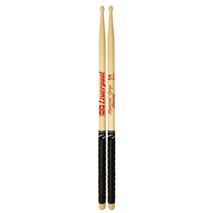 Liverpool Drumstick Special Grip Series Marfim Wood Tip Drum Stick - SG 2BM 5BM 5AM 7AM