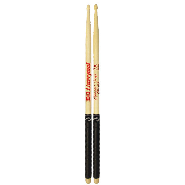 Liverpool Drumstick Special Grip Series Marfim Wood Tip Drum Stick - SG 2BM 5BM 5AM 7AM