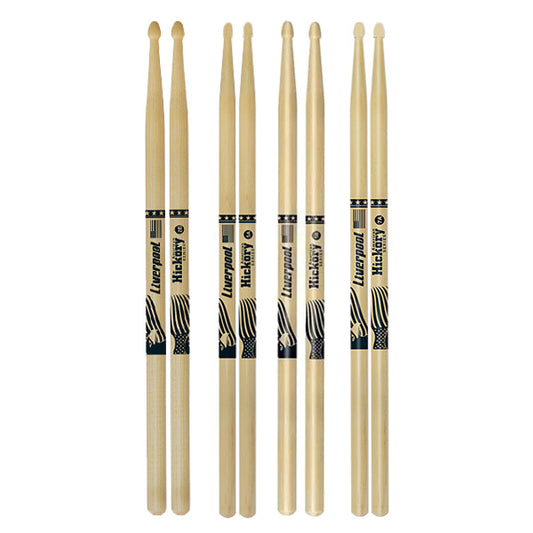 Liverpool Drumstick American Hickory Series Drum Stick - HY 2BM 5BM 5AM 7AM