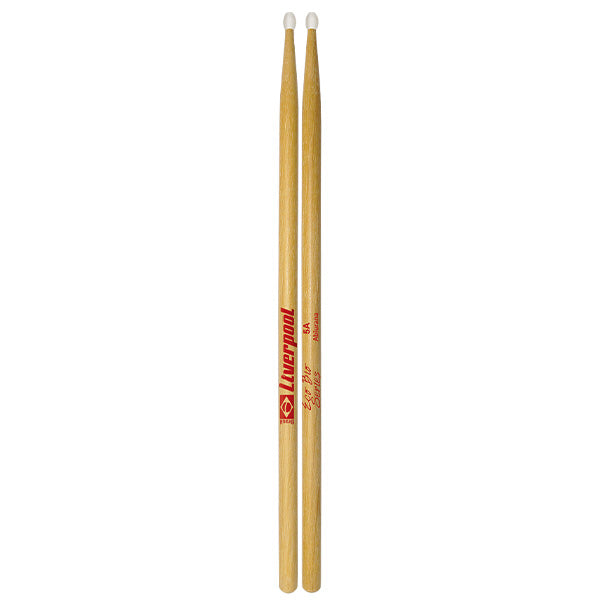 Liverpool Drumstick Eco Bio Series Abiurana Wood Nylon Tip Drum Stick - EB 5AN 5BN 7AN