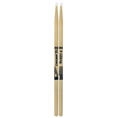Liverpool Drumstick American Hickory Series Nylon Tip Drum Stick - HY 2BN 5BN 5AN 7AN
