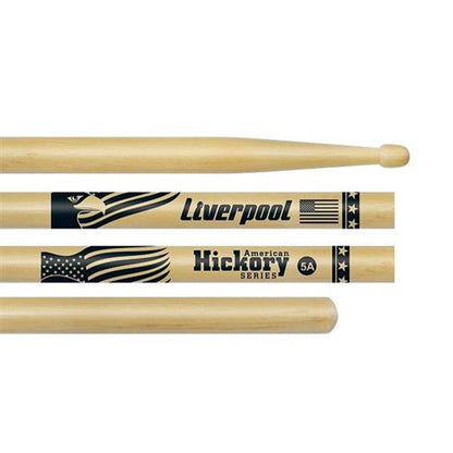 Liverpool Drumstick American Hickory Series Drum Stick - HY 2BM 5BM 5AM 7AM