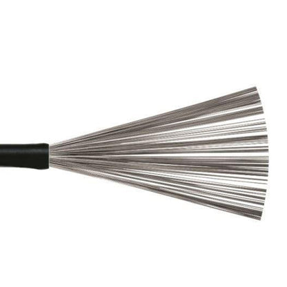 Liverpool Drumstick VA 183 Classic Medium Brush Steel Bristles Vassourinhas with Handle (VA183)
