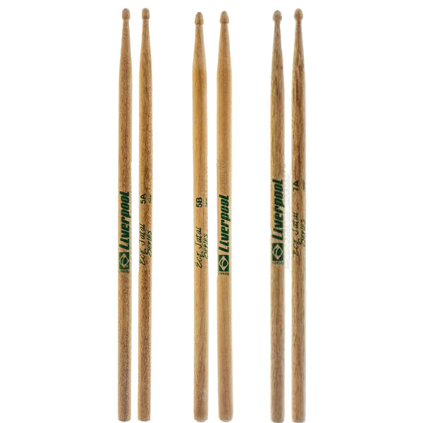 Liverpool Drumstick  Eco Jatai Series Wood Tip Drum Stick - EJA 5A 5B 7A