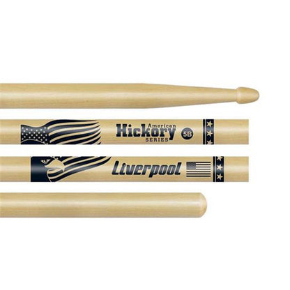 Liverpool Drumstick American Hickory Series Drum Stick - HY 2BM 5BM 5AM 7AM
