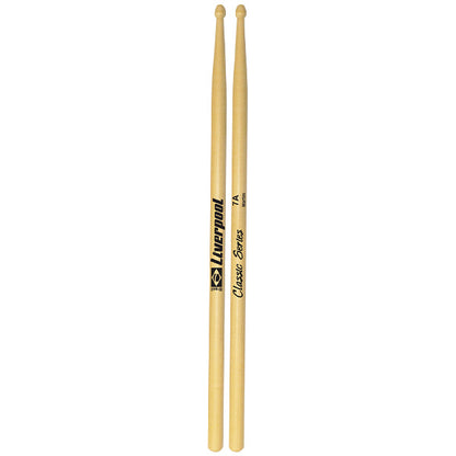 Liverpool Drumstick Marfim Classic Series Wood Tip Drum Stick - LL 5AM 5BM 7AM