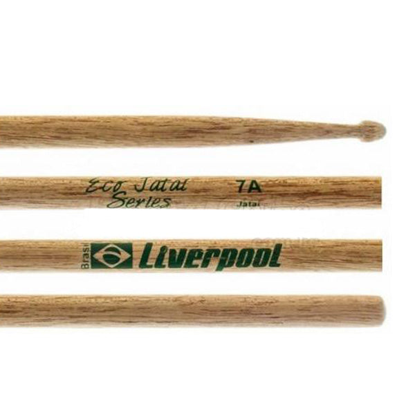 Liverpool Drumstick  Eco Jatai Series Wood Tip Drum Stick - EJA 5A 5B 7A