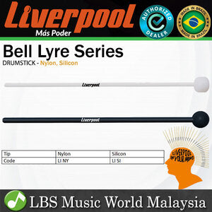 Liverpool Drumstick To Bell Lyre Baquetas Para Lira Nylon Silicon Tip Drum Stick - LI NY SI