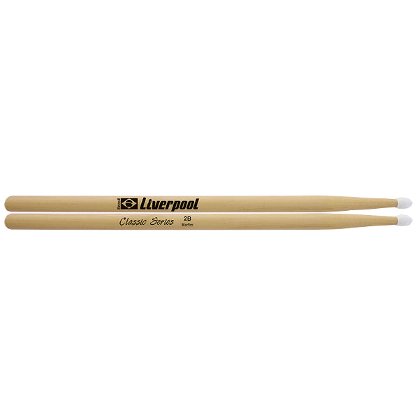 Liverpool Drumstick Marfim Classic Series Nylon Tip Drum Stick - LL 2BN 5AN 5BN 7AN