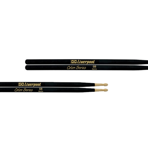 Liverpool Drumstick Color Series Marfim Wood Tip Drum Stick - LC 5AM 5BM 7AM