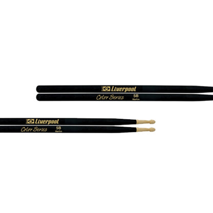 Liverpool Drumstick Color Series Marfim Wood Tip Drum Stick - LC 5AM 5BM 7AM