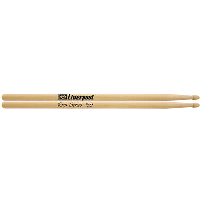 Liverpool Drumstick Rock Series Marfim Wood Tip Drum Stick - (RO DES RO VD RO SHO RO MET RO GEN)