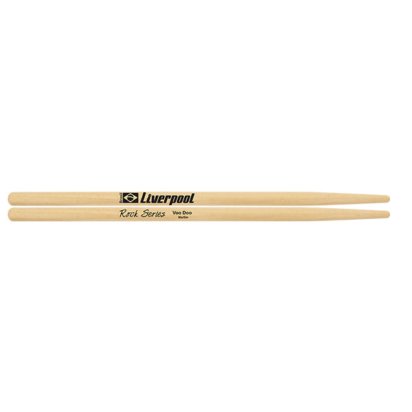 Liverpool Drumstick Rock Series Marfim Wood Tip Drum Stick - (RO DES RO VD RO SHO RO MET RO GEN)