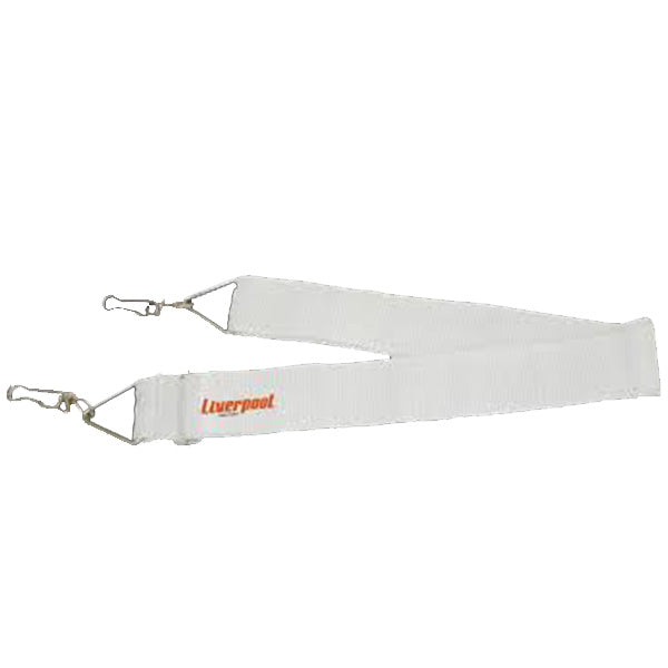 Liverpool TAL 2GAN Nylon Line Snare Strap with 2 Hooks White (TAL2GAN)