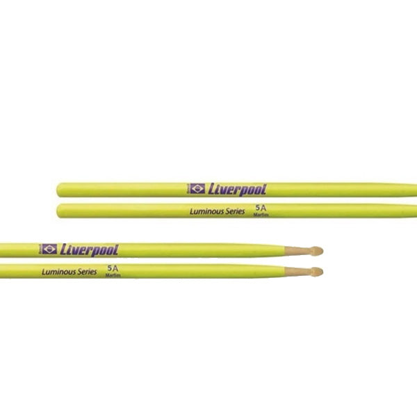 Liverpool Drumstick Luminous Series Marfim Wood Tip Drum Stick - MC 5AM 7AM