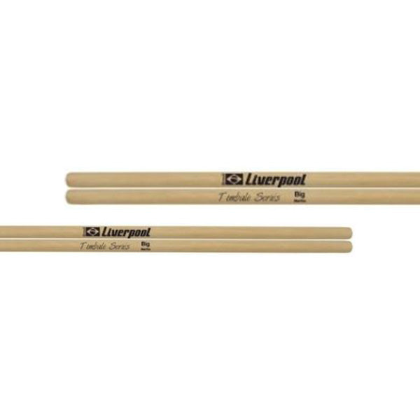 Liverpool TL Drumstick Timbales Series Line Marfim Wood Drum Stick -TL Big Med Medium