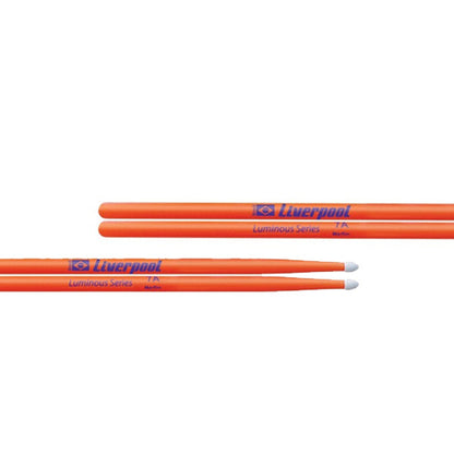 Liverpool Drumstick Luminious Series Marfim Wood Nylon Tip Drum Stick - MC 5AN 7AN