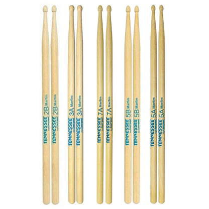Liverpool Drumstick Tennesse Marfim Wood Tip Drum Stick - TN 2BM 3AM 5AM 5BM 7AM