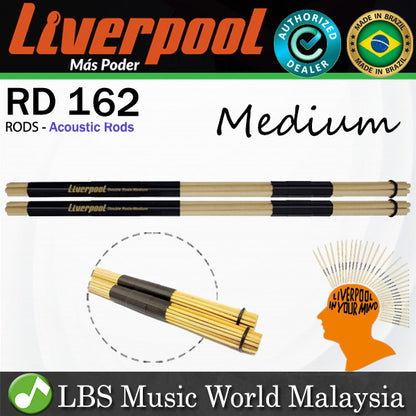 Liverpool Drumstick RD 162 Double Acoustic Rods Medium Bambu Drum Stick