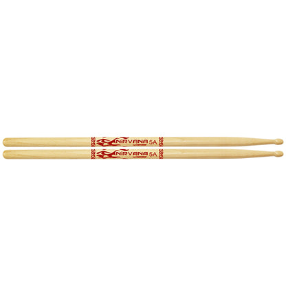 Liverpool Drumstick Linha Nirvana Black Wood Tip Drum Stick - NI 5A 5B 7A