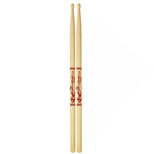 Liverpool Drumstick Linha Nirvana Eco Bio Wood Tip Drum Stick - NI 5AM 5BM 7AM