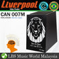 Liverpool Drumstick CAN 007M Nirvana Series Lion Print Electric Percussion Cajon Black