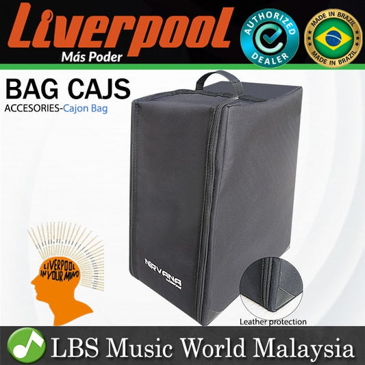 Liverpool Drumstick BAG CAJS Bag Para Percussion Cajon Standard Travel Black