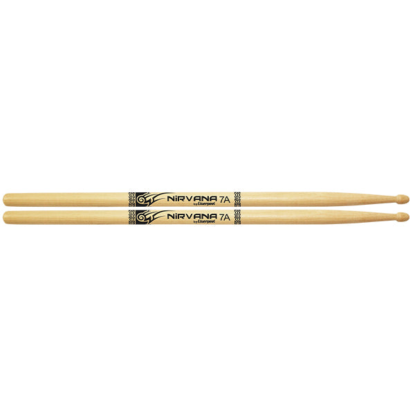Liverpool Drumstick Linha Nirvana Black Wood Tip Drum Stick - NI 5A 5B 7A