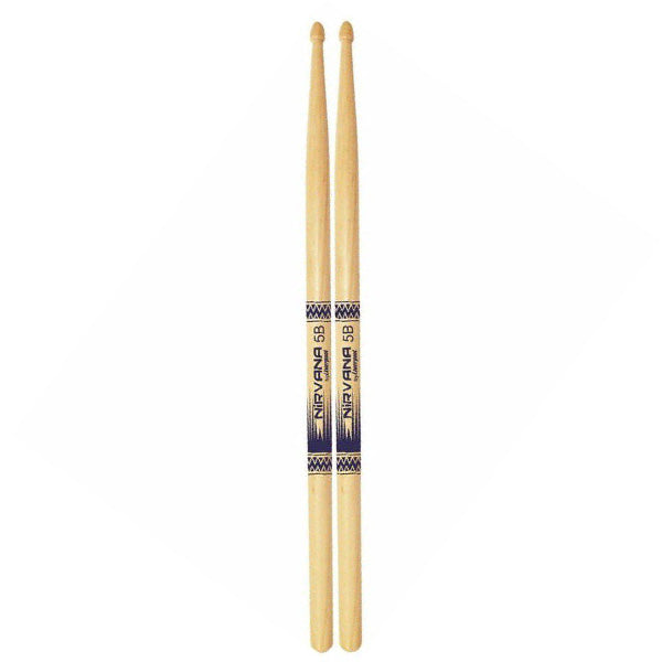 Liverpool Drumstick Linha Nirvana Eco Bio Wood Tip Drum Stick - NI 5AM 5BM 7AM