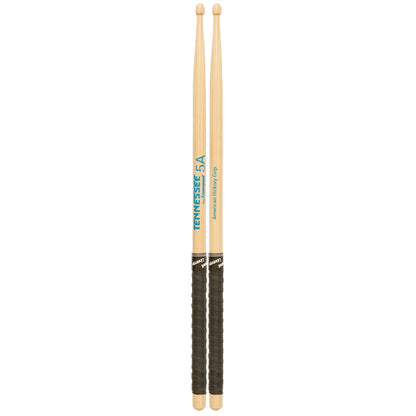 Liverpool Drumstick Tennesse Line American Hickory with Grip Wood Tip Drum Stick -TNHY 2BMG 5AMG 5BMG 7AMG