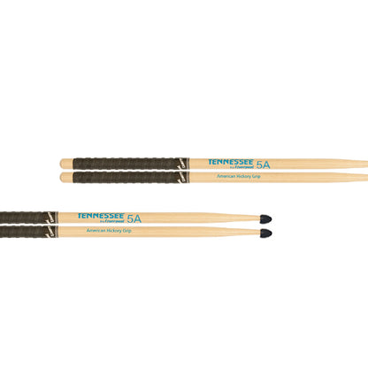 Liverpool Drumstick Tennesse Line American Hickory with Grip Nylon Tip Drum Stick - TNHY Line 2BNG 5ANG 5BNG 7ANG