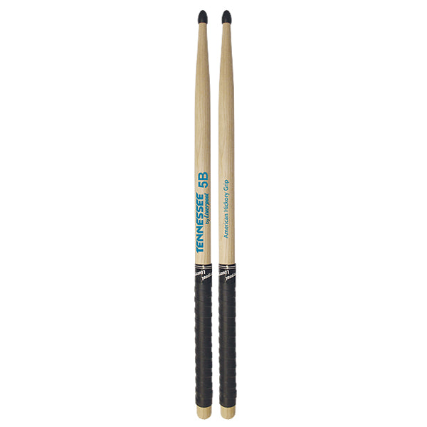 Liverpool Drumstick Tennesse Line American Hickory with Grip Nylon Tip Drum Stick - TNHY Line 2BNG 5ANG 5BNG 7ANG