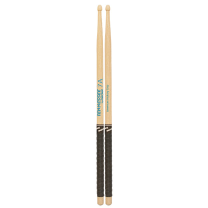 Liverpool Drumstick Tennesse Line American Hickory with Grip Wood Tip Drum Stick -TNHY 2BMG 5AMG 5BMG 7AMG