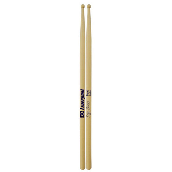 Liverpool Drumstick Jazz Series Marfim Wood Tip Drum Stick - JZ BEA RAG SES TOU