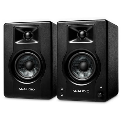 M-Audio BX3 BT 3.5” 120 Watt Multimedia Reference Monitors Speaker For Music Production - Pair (M Audio BX3BT)