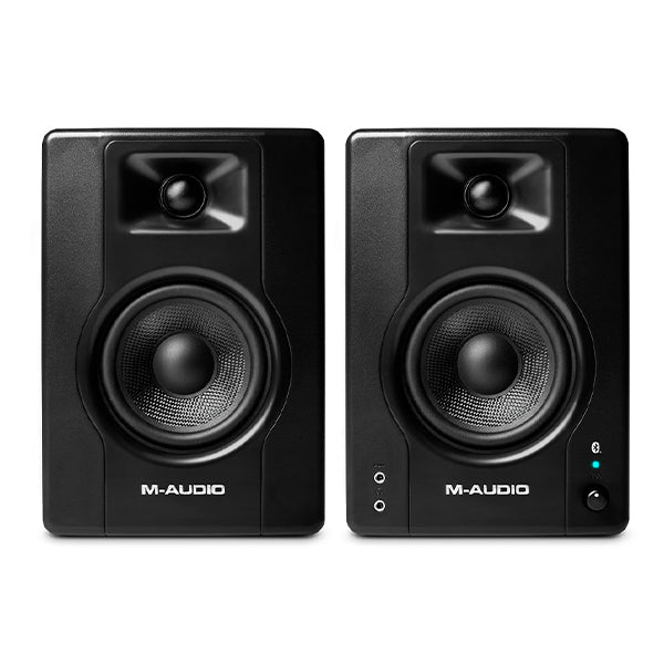 M-Audio BX4 BT 4.5 Inch 120 Watt Bluetooth Multimedia Monitors Speaker - Pair (M Audio BX4BT)