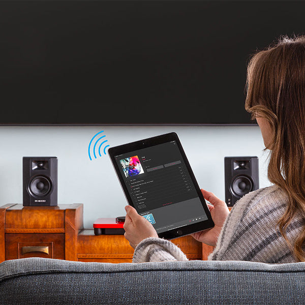 M-Audio BX4 BT 4.5 Inch 120 Watt Bluetooth Multimedia Monitors Speaker - Pair (M Audio BX4BT)