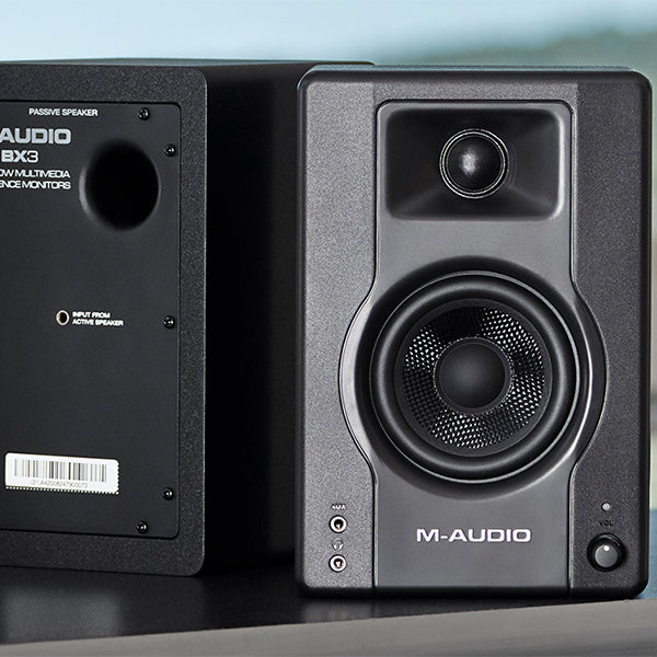 M-Audio BX3 BT 3.5” 120 Watt Multimedia Reference Monitors Speaker For Music Production - Pair (M Audio BX3BT)