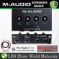 M-Audio M-Track Duo USB Audio Interface with 2 XLR input and Bundle Software (M Audio M Track)