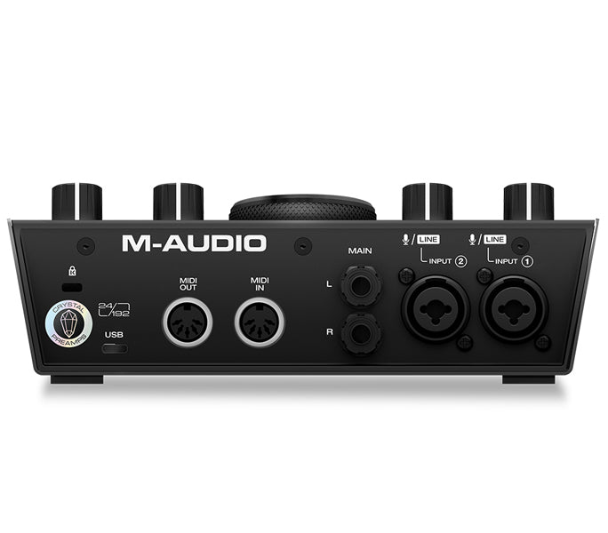 M-Audio AIR 192|6 2-in 2-out USB Audio Interface With Phantom Power and Software (M Audio AIR1926 Air 192 6)
