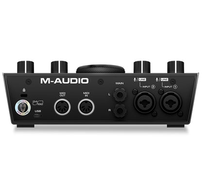 M-Audio AIR 192|6 2-in 2-out USB Audio Interface With Phantom Power and Software (M Audio AIR1926 Air 192 6)