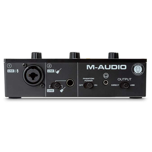 M-Audio M-Track Solo 2 Channel USB Audio Interface with Software (M Audio M Track)
